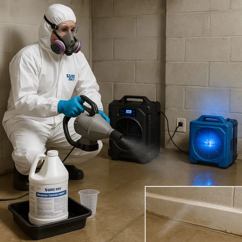 Sanitization and Odor Removal process in Sedalia, MO