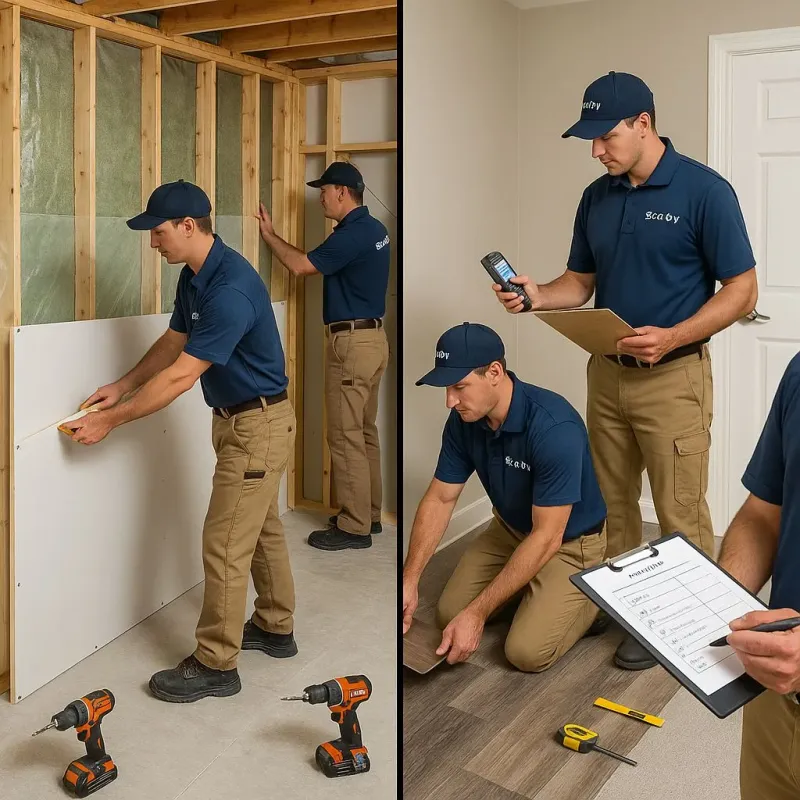 Repairs and Reconstruction process in Sedalia, MO