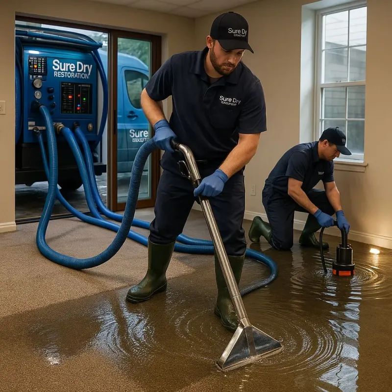 Water Extraction and Removal process in Sedalia, MO